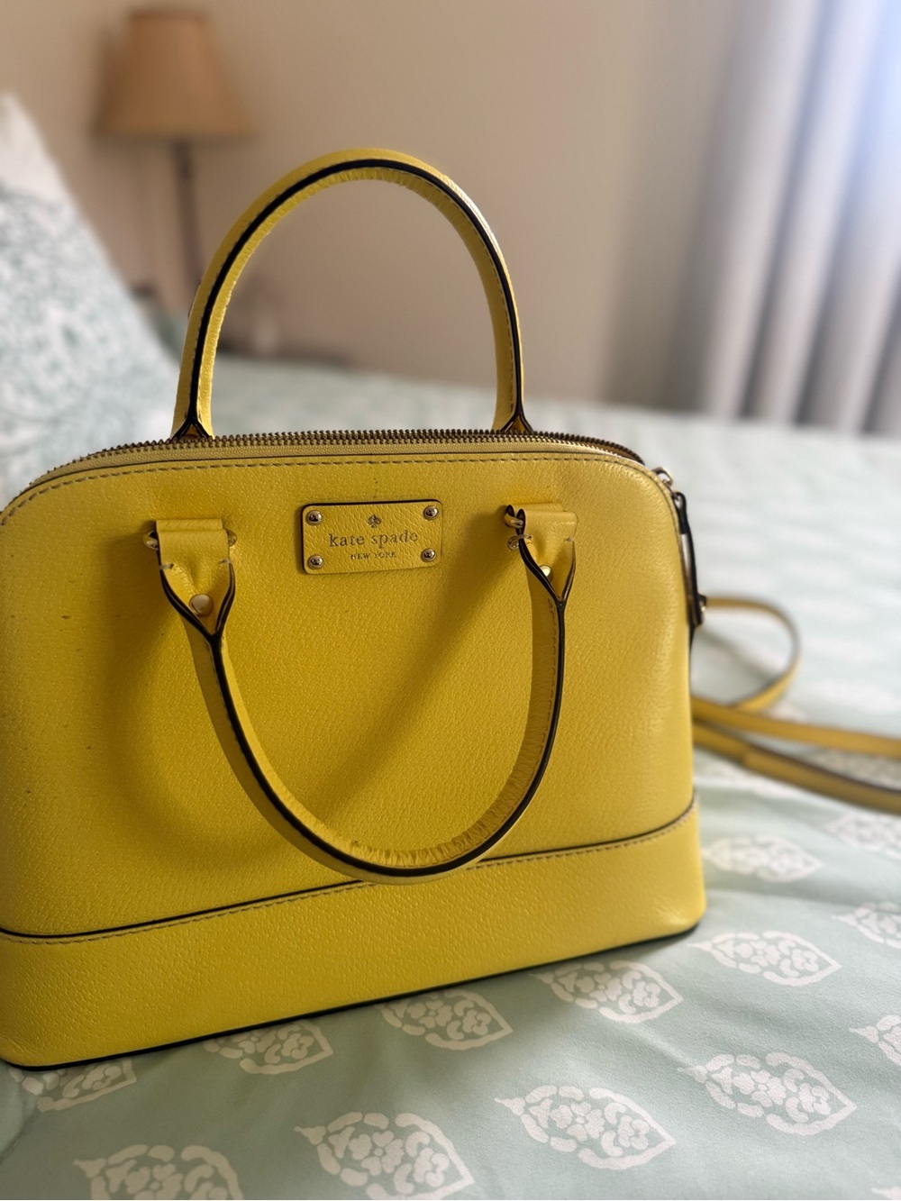 Kate Spade New York Yellow Dome Satchel